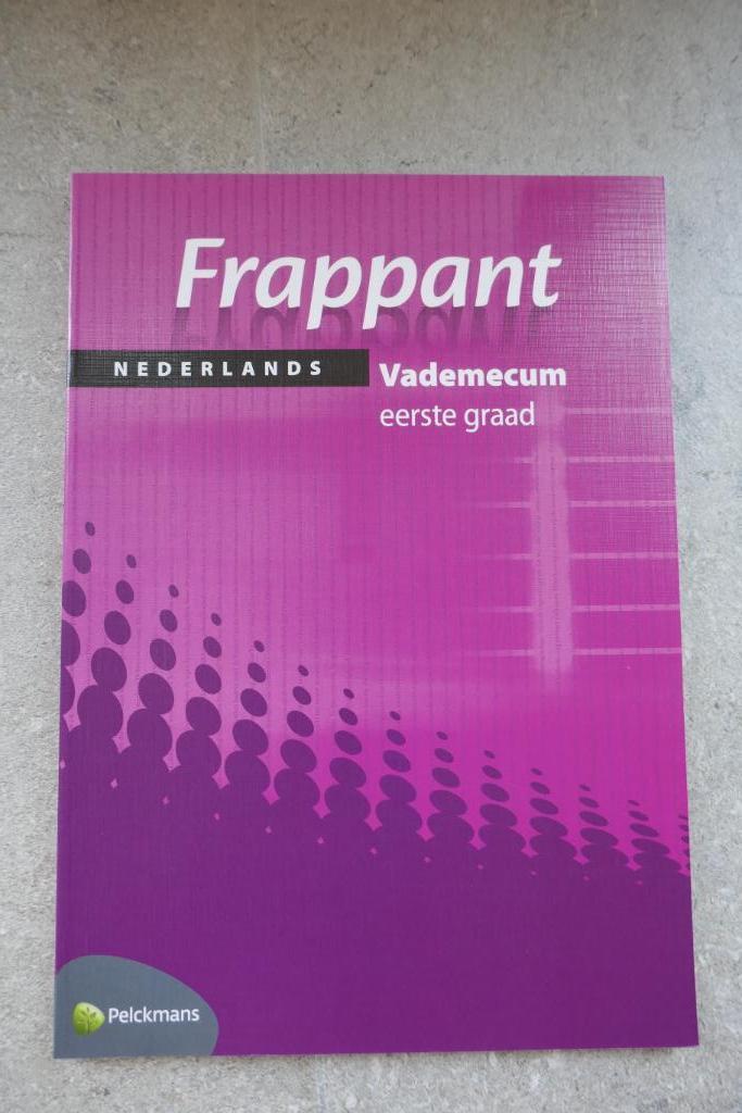 Vademecum Nederlands eerste graad Frappant, Boeken, Schoolboeken, Zo goed als nieuw, Nederlands, Ophalen of Verzenden