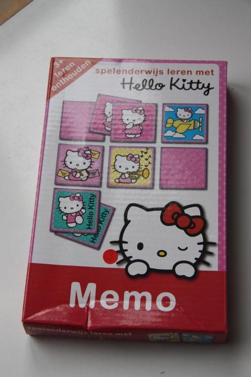 gezelschapsspel * hello kitty memo spel 3+ (nieuw), Hobby en Vrije tijd, Gezelschapsspellen | Kaartspellen, Nieuw, Ophalen of Verzenden