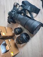 Nikon D7500 met lenzen. Als nieuw., Enlèvement ou Envoi