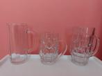 3 bierpullen / bierglazen met handvat, Verzamelen, Ophalen, Gebruikt, Bierglas
