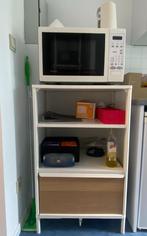 witte keukenkast, Ophalen, 50 tot 100 cm, Zo goed als nieuw, 25 tot 50 cm