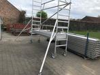 Zeer grote aluminium stelling (rolstelling)!!, Ophalen, Zo goed als nieuw, Gevelsteiger, 5 meter of hoger