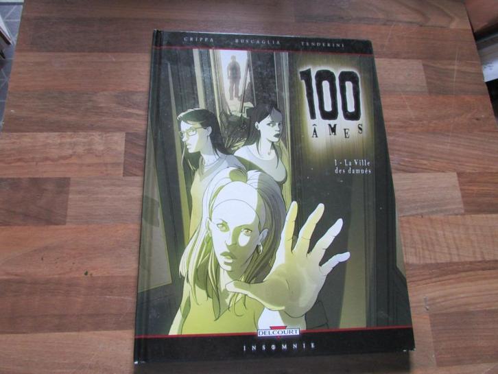 100 ÂMES, La Ville des Damnés, Boeken, Stripverhalen, Zo goed als nieuw, Eén stripboek, Ophalen of Verzenden