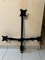 Duronic Drievoudige Monitor arm DM253 | Multi 3 PC schermen, Computers en Software, Monitoren, Ophalen, Nieuw, In hoogte verstelbaar