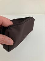 Bruin etui / pouch met rits, Enlèvement ou Envoi, Comme neuf, Brun
