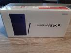 Nintendo DSi metallic blue, Blauw, Dsi, Ophalen of Verzenden, Zo goed als nieuw