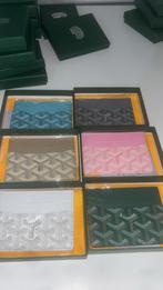 Goyard cardholders, Handtassen en Accessoires, Portemonnees, Ophalen of Verzenden, Zo goed als nieuw, Blauw