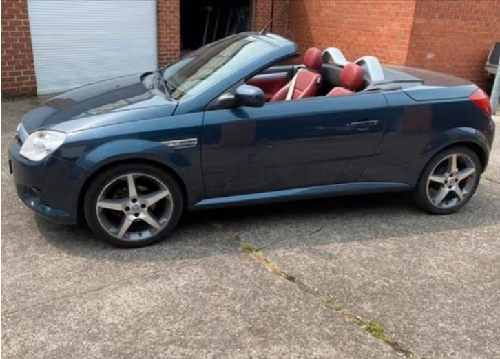 Tigra Twintop, Auto's, Opel, Particulier, Tigra, Zetelverwarming, Benzine, Break, Blauw, Blauw, Leder, Ophalen