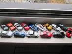 15 x Hot Wheels / Matchbox deutsche PKW's Porsche, BMW, MB, Enlèvement ou Envoi, Utilisé, Voiture