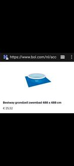 Bestway Grondzeil zwembad 488x488, Tuin en Terras, Grondzeil, Ophalen of Verzenden, Zo goed als nieuw