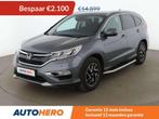 Honda CR-V 1.6 DTEC Elegance 2WD (bj 2017), Auto's, Honda, Voorwielaandrijving, Stof, Gebruikt, Zwart