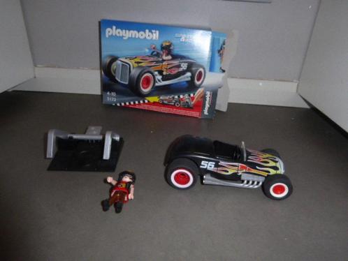Fire Racer Hotrod - 5172 - playmobil, Kinderen en Baby's, Speelgoed | Playmobil, Zo goed als nieuw, Complete set, Ophalen of Verzenden