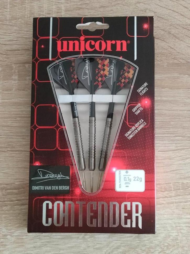Dimitri van den Bergh Unicorn, Sport en Fitness, Darts, Nieuw, Ophalen