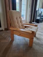 Vintage fauteuil Zweeds Ekstrom, Gebruikt, Ophalen of Verzenden, Hout