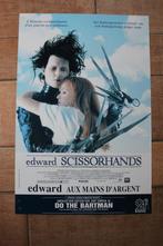 filmaffiche Edward Scissorhands Johnny Depp filmposter, Collections, Comme neuf, Cinéma et TV, Enlèvement ou Envoi, Rectangulaire vertical