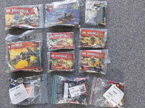 Lotje Lego Ninjago setjes, Kinderen en Baby's, Speelgoed | Duplo en Lego, Zo goed als nieuw, Lego, Complete set, Ophalen
