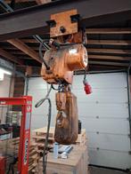 1 tons kettingtakel met loopkat, Doe-het-zelf en Bouw, Ophalen, Gebruikt, Elektrisch