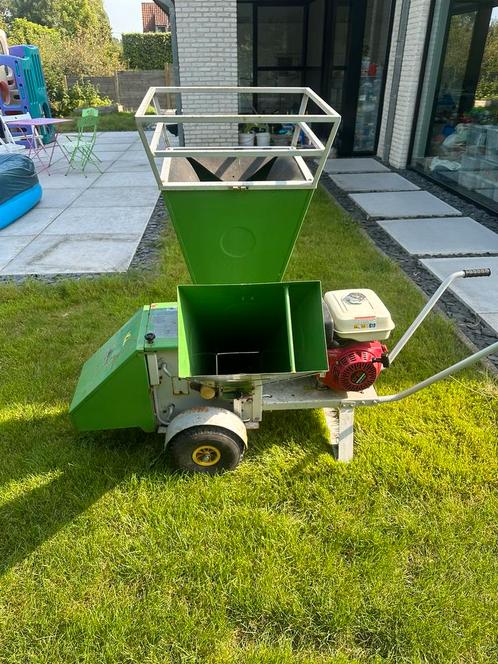 Hakselaar herkules lgm4000 - met Honda GX 270, Jardin & Terrasse, Déchiqueteurs, Utilisé, Essence, Enlèvement ou Envoi