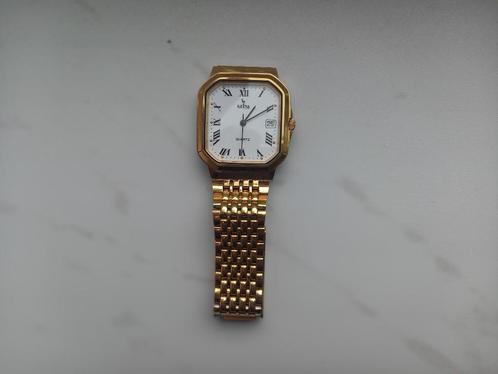 montre plaquer or suisse helva etat neuf, Bijoux, Sacs & Beauté, Montres | Hommes, Neuf, Montre-bracelet, Autres marques, Or, Or