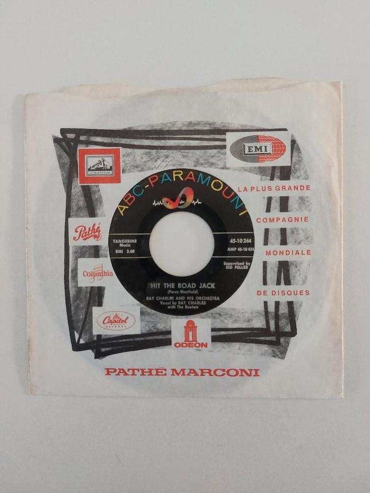 Ray Charles & His Orchestra - Hit The Road Jack (1961), Cd's en Dvd's, Vinyl Singles, R&B en Soul, Ophalen of Verzenden