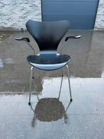 Fauteuil Fritz Hansen série 7 Arne Jacobsen Butterfly noir, Maison & Meubles, Enlèvement ou Envoi, Knoll vitra togo møller sede artifort cassina b&b italia edra