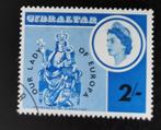 Gibraltar 1966 - Our Lady of Europe (patroonheilige), Ophalen of Verzenden, Overige landen, Gestempeld