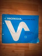 Honda mtx onderdelen boek, Ophalen of Verzenden