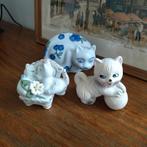 Set van 3 figuren, kattensnuisterijen, Verzamelen, Ophalen of Verzenden, Zo goed als nieuw