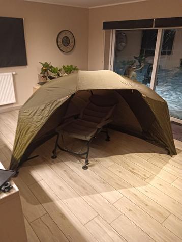 karpertent, Watersport en Boten, Hengelsport | Karpervissen, Ophalen, Zo goed als nieuw, Complete set