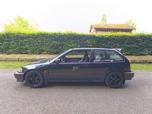 Honda civic ed7, Auto's, Honda, Particulier, Civic, Benzine, Stadsauto, 3 deurs, Handgeschakeld, Zwart, Grijs, Stof, Voorwielaandrijving