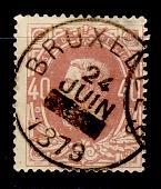 Belge 1869 - Léopold II n 34, Timbres & Monnaies, Timbres | Europe | Belgique, Envoi, Oblitéré