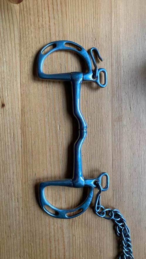 Bit Pinchless systeem van Metalab 13 cm, Dieren en Toebehoren, Paarden en Pony's | Hoofdstellen en Tuigage, Zo goed als nieuw