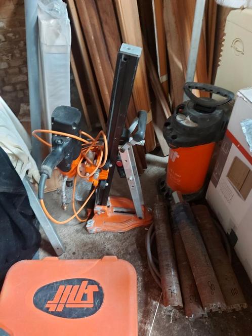 SPIT SD160 droog/nat diamantboormachine+statief TRIX 160P+wa, Doe-het-zelf en Bouw, Gereedschap | Machine-onderdelen en Toebehoren