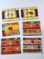 Unieke set handgemaakte placemats van Elsona, Maison & Meubles, Cuisine | Linge de cuisine, Enlèvement ou Envoi, Comme neuf, Brun