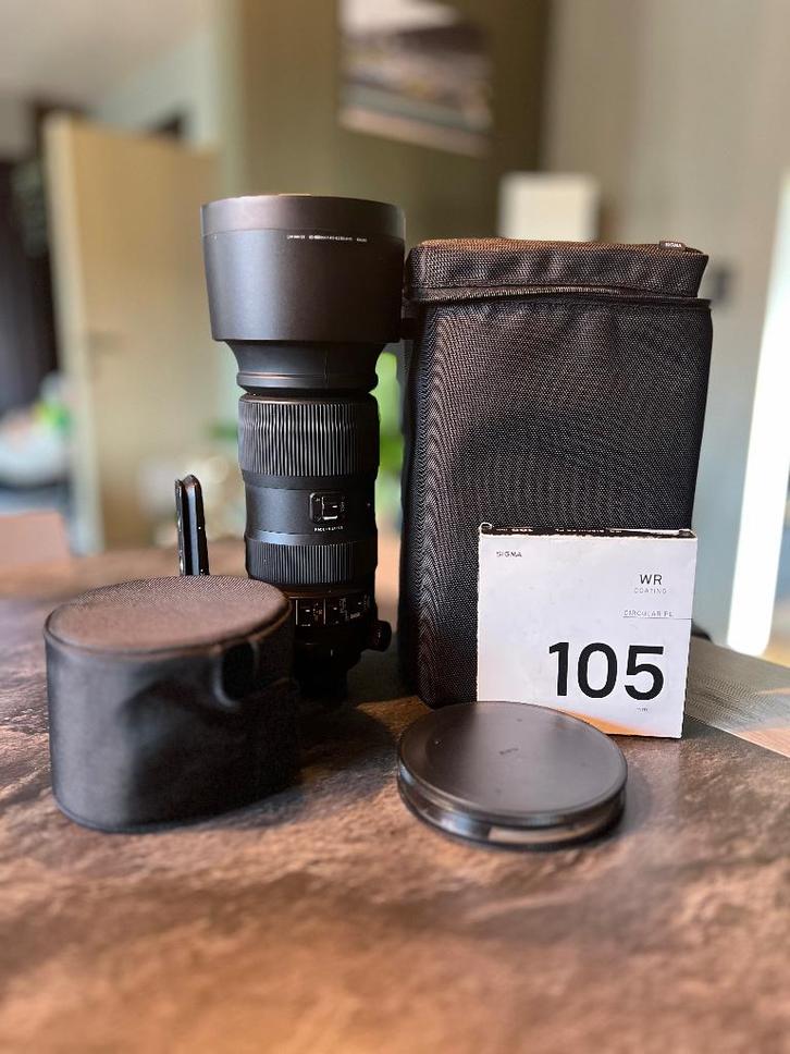 Sigma 60-600 mm F/4,5-6,3 DG OS HSM Sports pour Nikon, TV, Hi-fi & Vidéo, Photo | Lentilles & Objectifs, Comme neuf, Téléobjectif