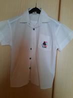 Chemise blanche avec impression sur la poche et le dos Taill, Enlèvement ou Envoi