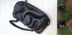 Sacoche vintage noire une poignée, Ophalen of Verzenden, Gebruikt, Zwart