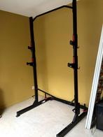 squad , bench rek (DOMYOS RACK 500), Sport en Fitness, Fitnessapparatuur, Ophalen, Gebruikt, Metaal, Krachtstation