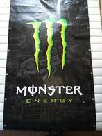 Canvas Monster Energy 200x100cm, Reclamebord, Ophalen of Verzenden, Zo goed als nieuw