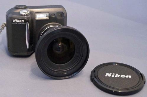 NIKON COOLPIX 885 + WC-E63 groothoeklens, Audio, Tv en Foto, Fotocamera's Digitaal, Zo goed als nieuw, Compact, Nikon, Minder dan 4 keer
