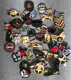 50 USA Army emblemen, Verzamelen, Militaria | Algemeen, Ophalen of Verzenden, Landmacht, Embleem of Badge