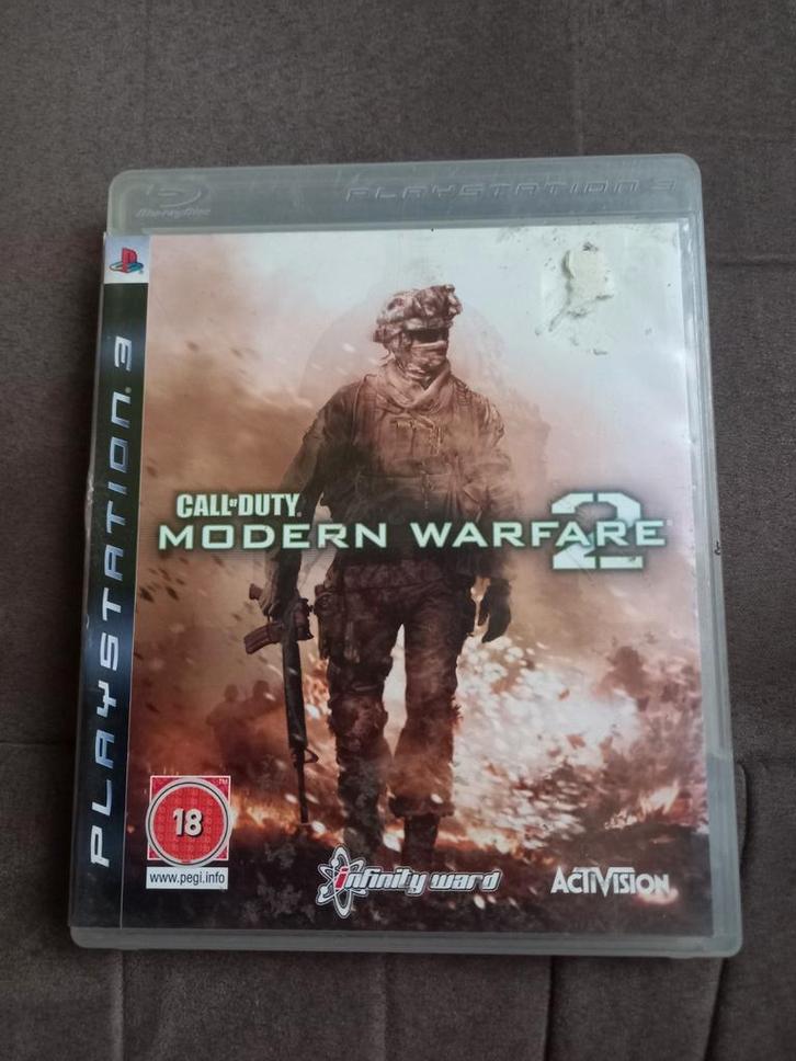PS3 Call of Duty Modern Warfare 2, Games en Spelcomputers, Games | Sony PlayStation 3, Gebruikt, Shooter, 3 spelers of meer, Vanaf 18 jaar