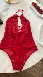 Lingerie body rouge dentelle M neuf, Rouge