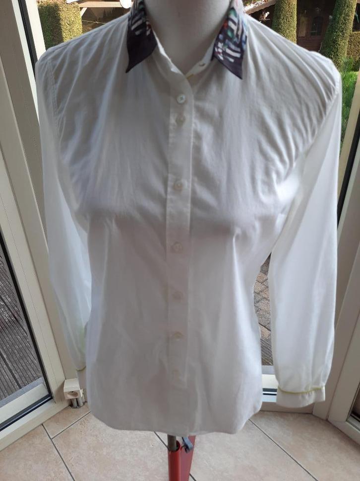 Knappe blouse PAUL SMITH - S/M, Kleding | Dames, Blouses en Tunieken, Zo goed als nieuw, Maat 36 (S), Wit, Ophalen of Verzenden