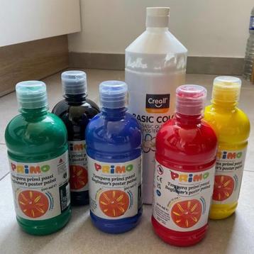 Peinture pour enfant , gouache, soluble à l'eau beschikbaar voor biedingen