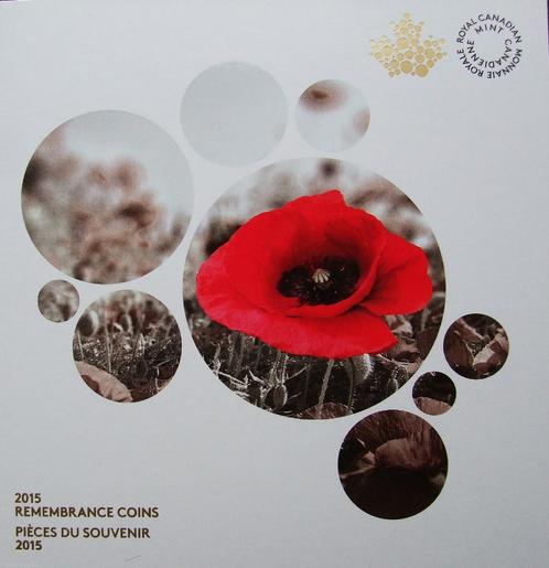Canada 2015 - ‘150 Collection’ Remembrance Coins, Timbres & Monnaies, Monnaies | Amérique, Série, Envoi