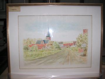 aquarellen Baaigem beschikbaar voor biedingen