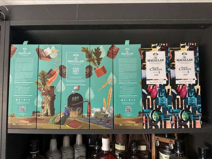 Macallan verzaming, Verzamelen, Wijnen, Ophalen of Verzenden