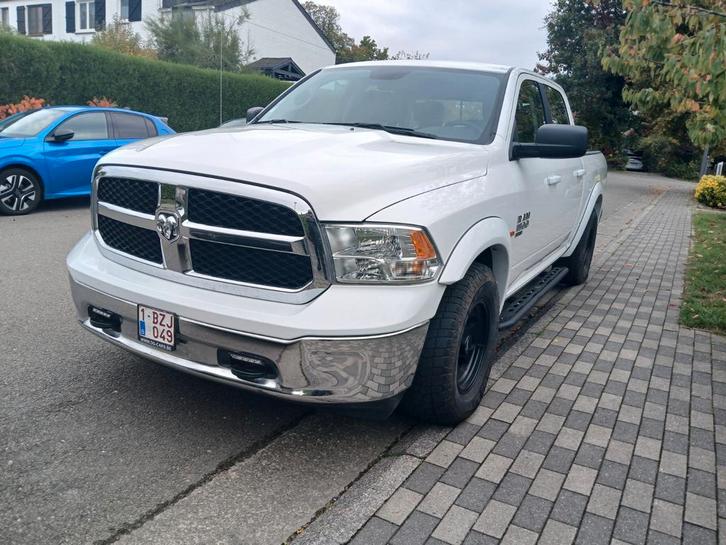 Dodge Ram 1500 Classic SLT, Auto's, Dodge, Particulier, RAM 1500, LPG, SUV of Terreinwagen, 5 deurs, Automaat, Wit, BTW verrekenbaar