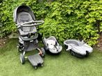 Stokke Xplory 3 in 1 kinderwagen met accessoires - Grijs, Kinderen en Baby's, Kinderwagens en Combinaties, Gebruikt, Ophalen, Overige merken